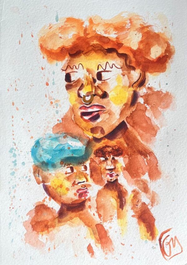 Aquarela "Versões de mim"