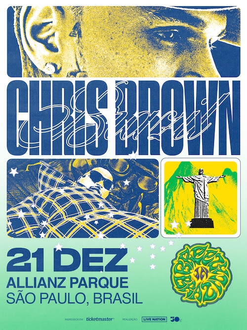 chris brown no brasil