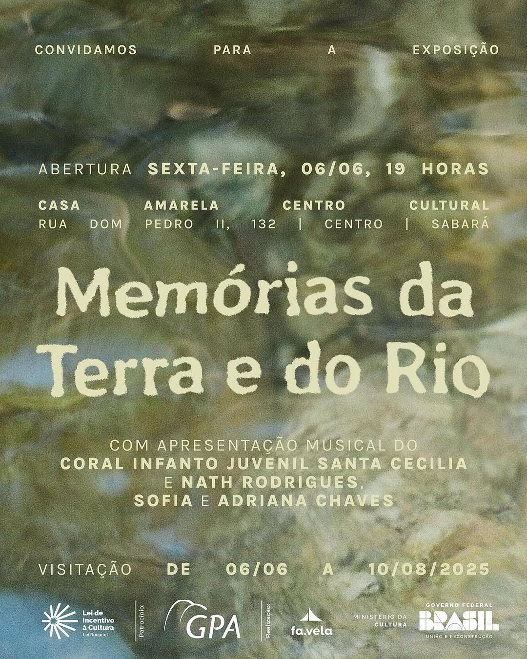 Memórias da Terra e do Rio